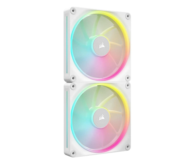 CORSAIR iCUE LINK LX140 RGB White Dual Pack 2x140mm - 1300084 - zdjęcie